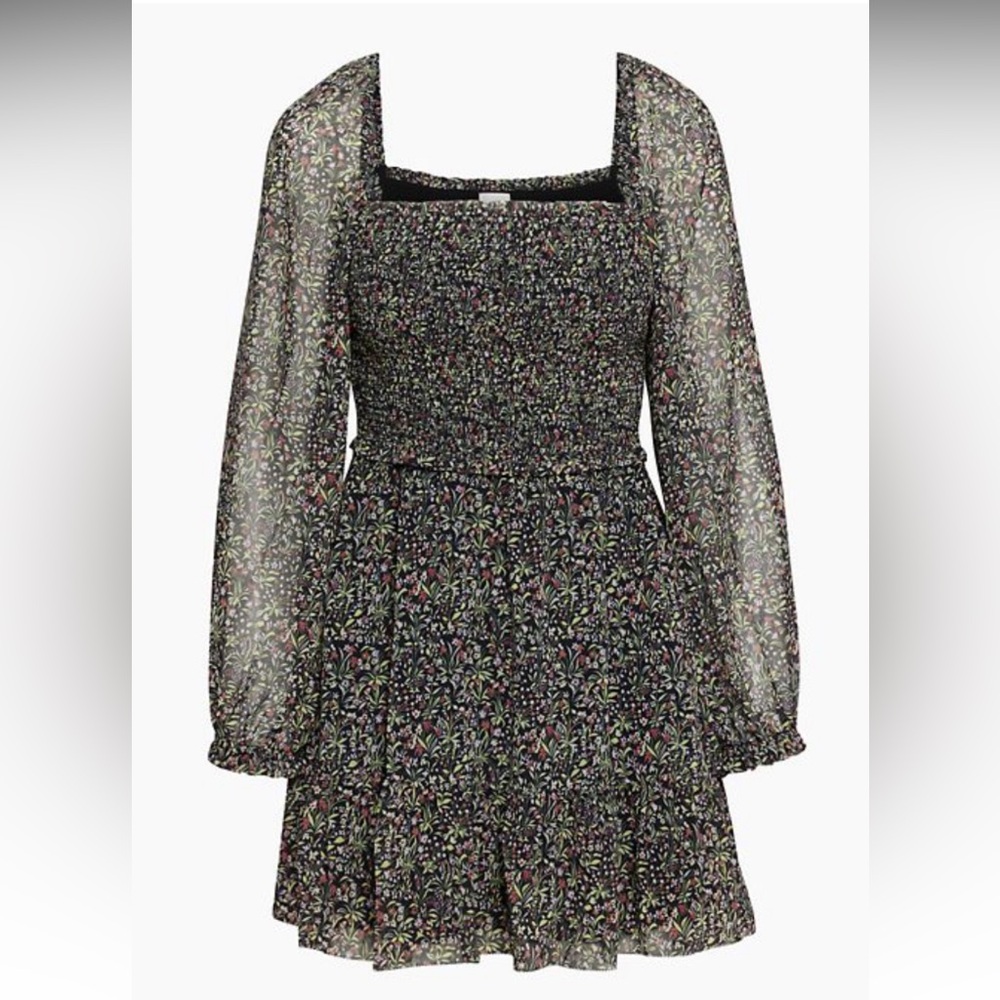 NWT Wilfred New Tempest Dress in Black/Glisten sz SMALL